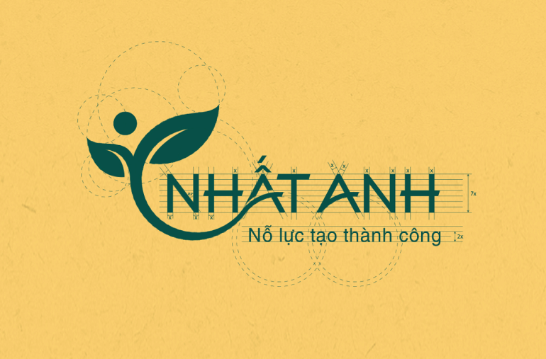 thiết kế logo dược phẩm Nhất Anh