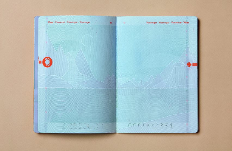 hình ảnh của mẫu hộ chiếu