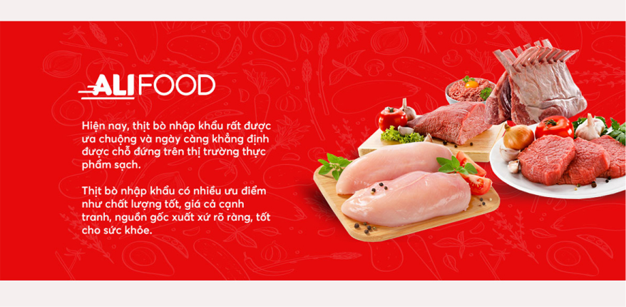 thiết kế website thực phẩm alifood