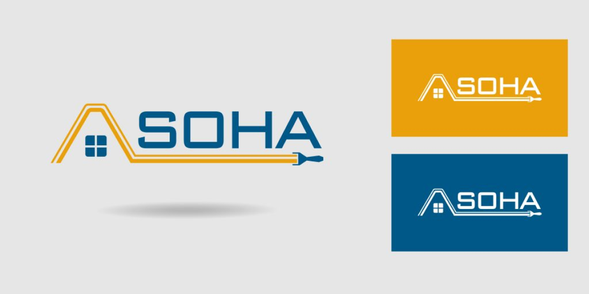 thiết kế logo sơn asoha