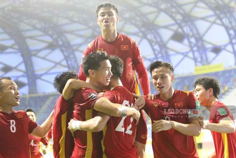 Hình ảnh đẹp trận Việt Nam - Malaysia