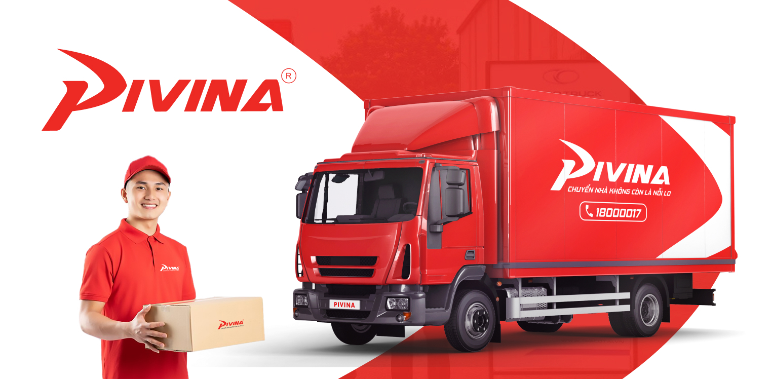Thiết kế Logo vận tải Pivina
